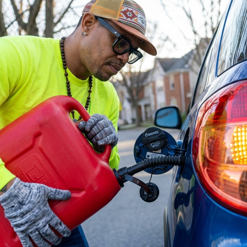Happy Road Services Fuel Delivery emergency gas delivery Hudson County NJ