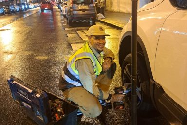 fast 24 hour tire change service Tire change service in Bayonne NJ by happy road services