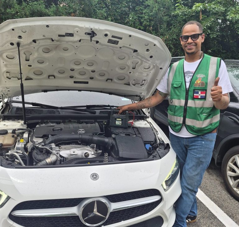 Battery Replacement on a Mercedes Benz Battery replacement on a Mercedes Benz, in weehawken NJ , we do Battery testing & Jump start