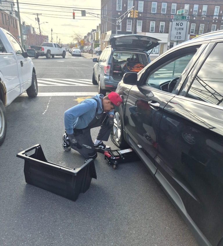 Tire Repair In Bayonne NJ by happy road services Mobile tire repair in Bayonne, NJ . By Happy Road Services Open 24/7